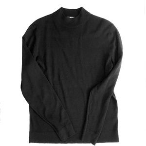Murano luxurious Italian yarn Black Sweater